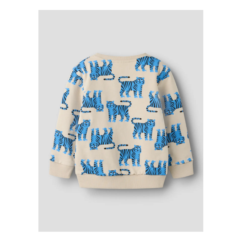 NAME IT Mini Larson langærmet sweatshirt - Peyote
