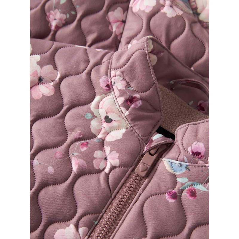 NAME IT Mini Moon Quiltet Sæt - Wistful Mauve BIRD