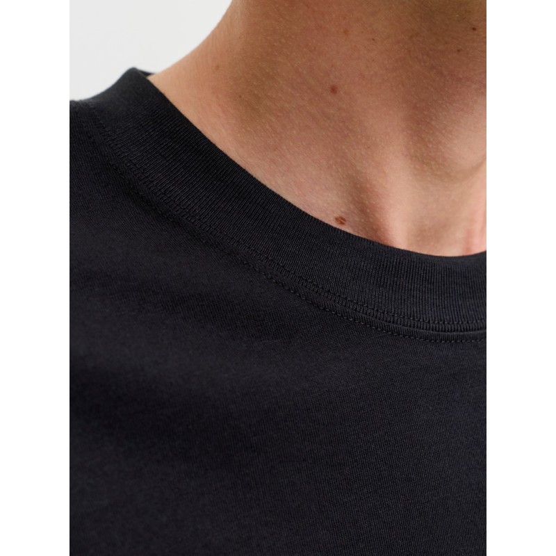JACK & JONES Frederiksberg monogram kortærmet t-shirt - Sort