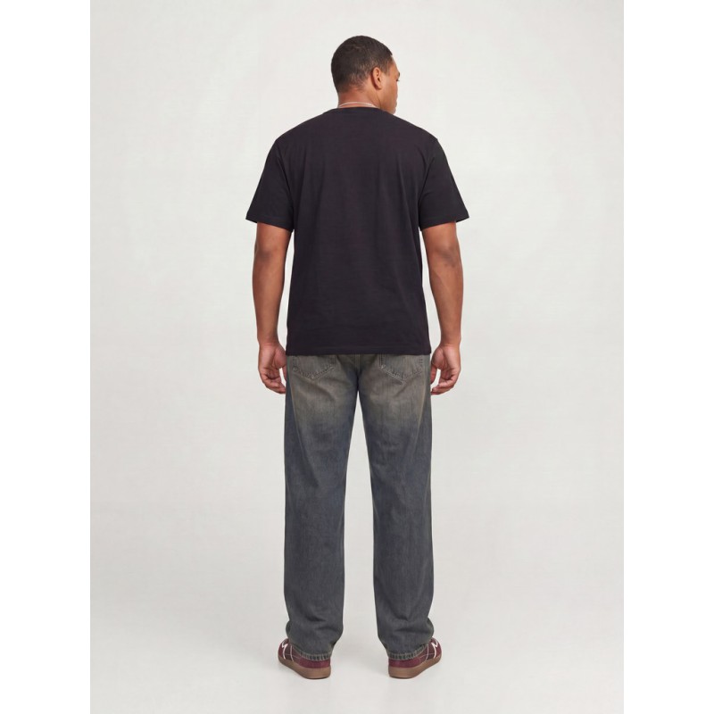 JACK & JONES Frederiksberg monogram kortærmet t-shirt - Sort