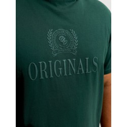 JACK & JONES Frederiksberg monogram kortærmet t-shirt - Pine Grove