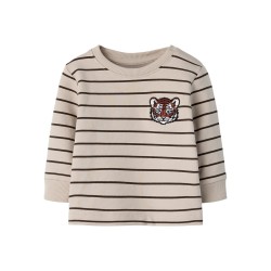 NAME IT Baby Lannar langærmet sweatshirt - Peyote