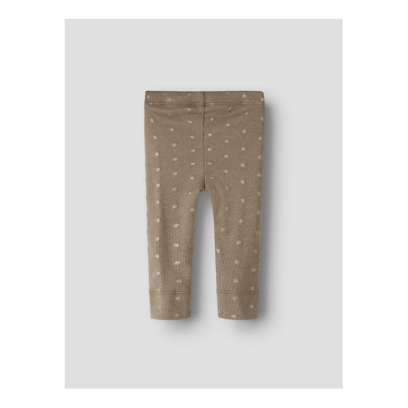 NAME IT Baby Lona x-slim leggings - Taupe Gray