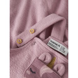 NAME IT Baby Leah sweat overalls - Lilas