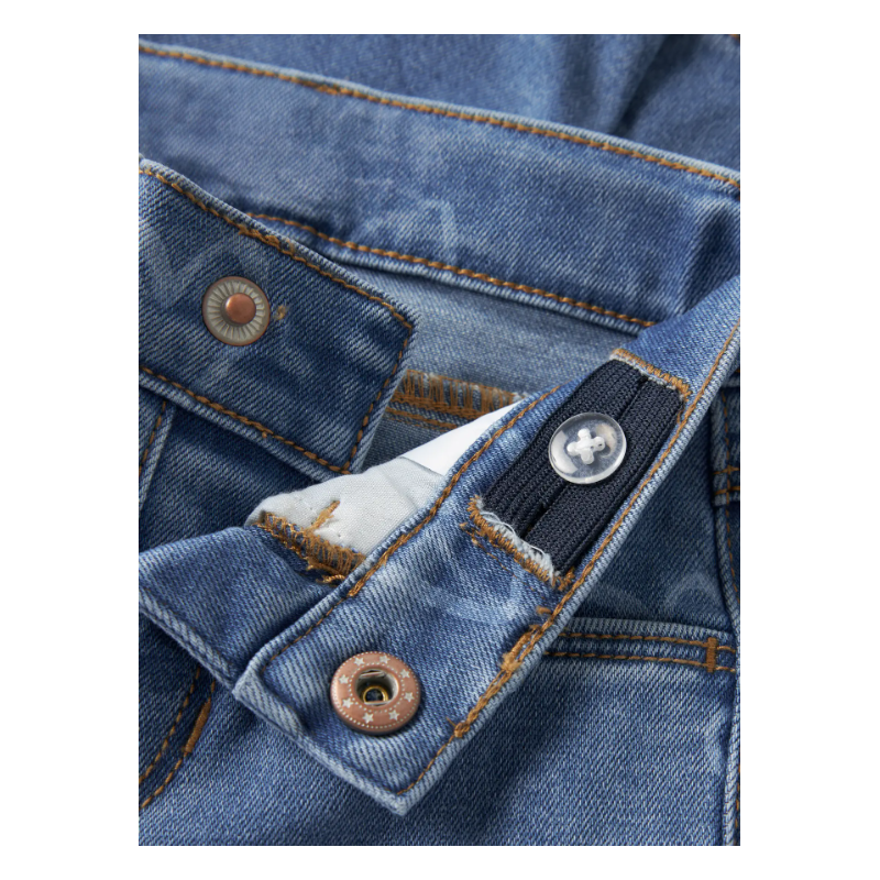 NAME IT Baby Rose mom jeans - Medium Blue Denim HEART