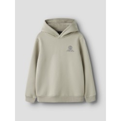 LMTD Hamo langærmet loose sweat hoodie - Abbey Stone