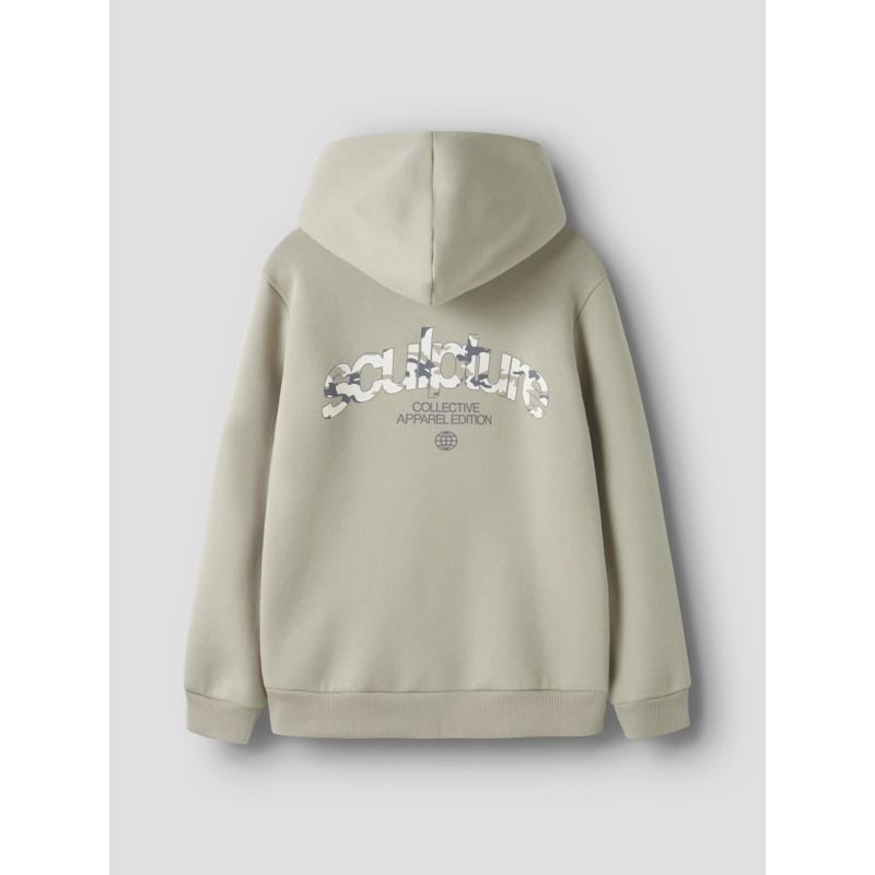 LMTD Hamo langærmet loose sweat hoodie - Abbey Stone