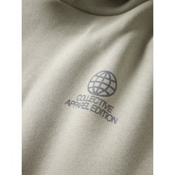 LMTD Hamo langærmet loose sweat hoodie - Abbey Stone