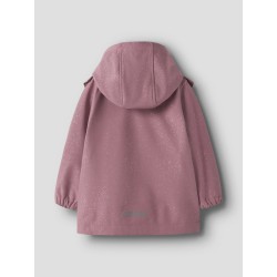 NAME IT Mini Alfa softshell flæse jakke - Wistful Mauve