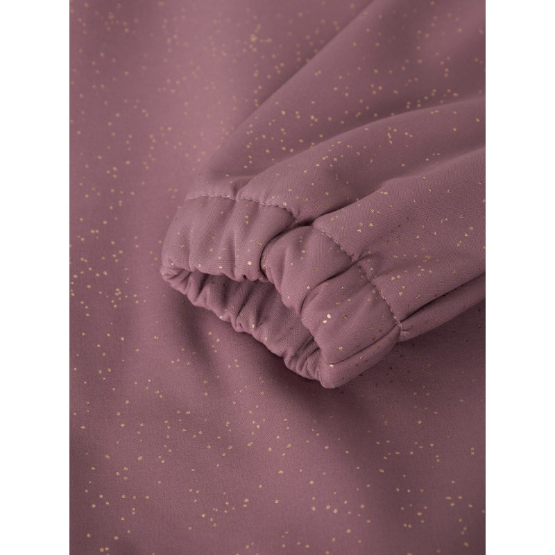 NAME IT Mini Alfa softshell flæse jakke - Wistful Mauve
