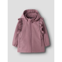 NAME IT Mini Alfa softshell flæse jakke - Wistful Mauve