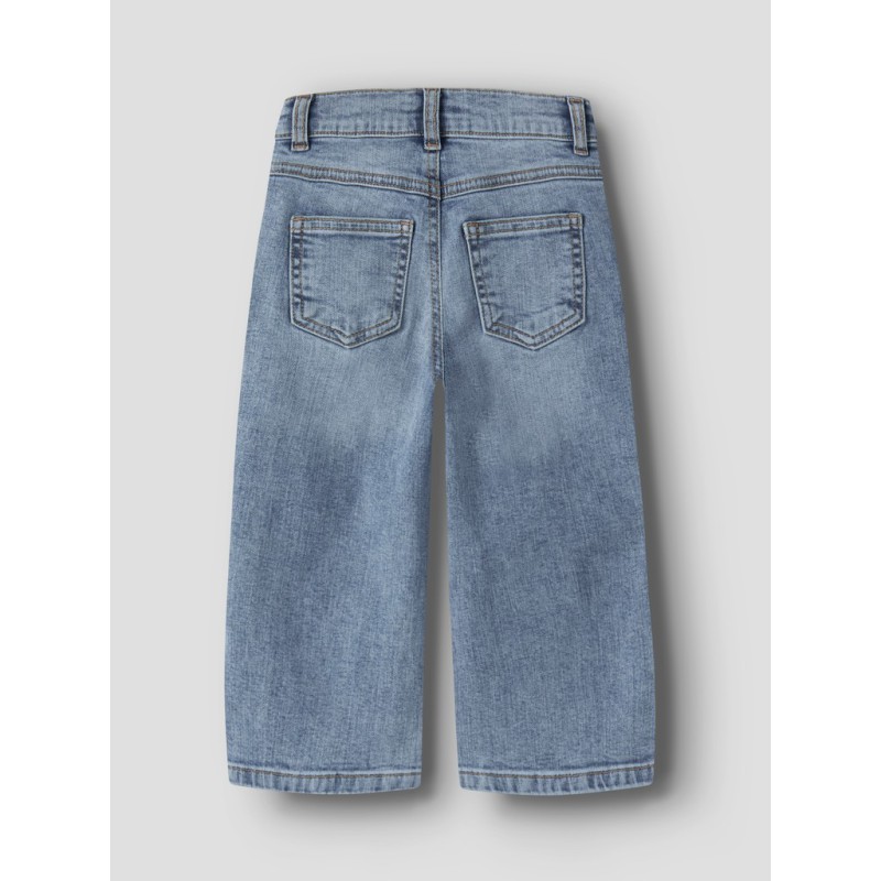 NAME IT Mini Rose Brede Jeans - Medium Blue Denim
