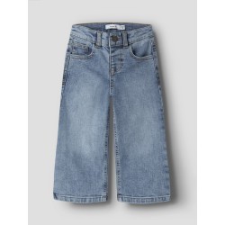 NAME IT Mini Rose Brede Jeans - Medium Blue Denim