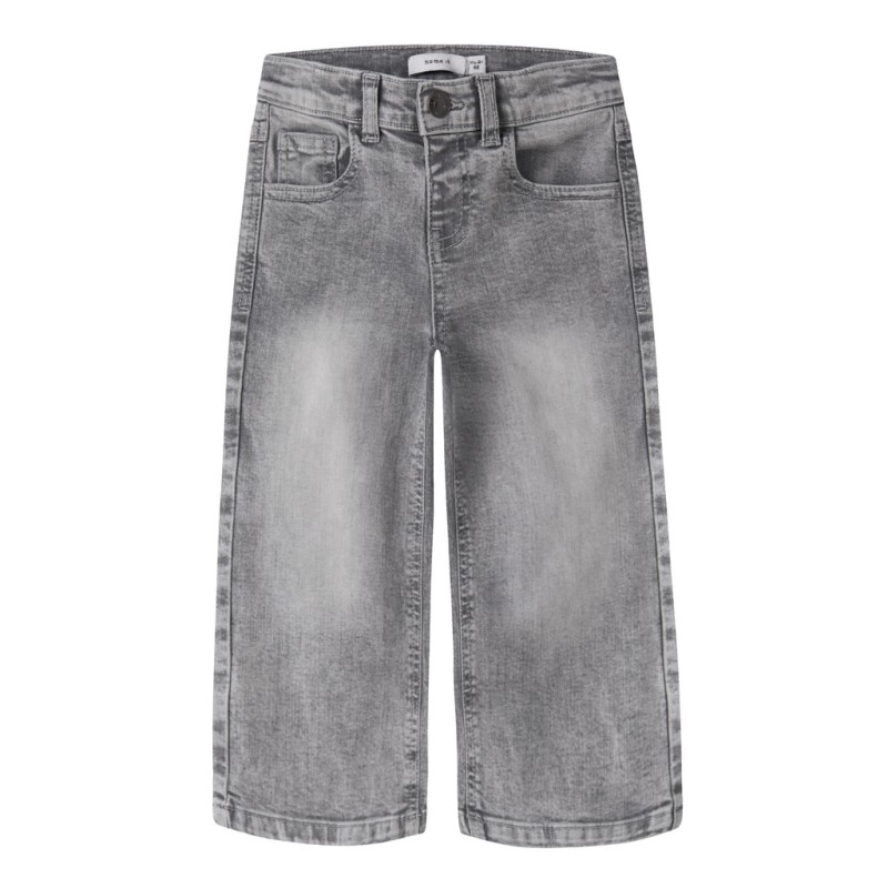 NAME IT Mini Rose Brede Jeans - Medium Grey Denim