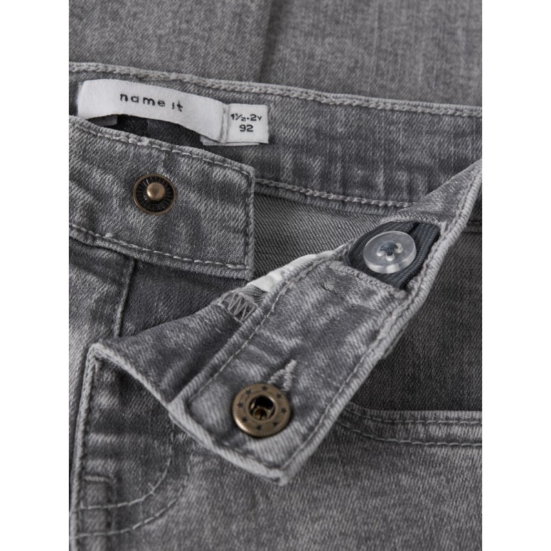 NAME IT Mini Rose Brede Jeans - Medium Grey Denim