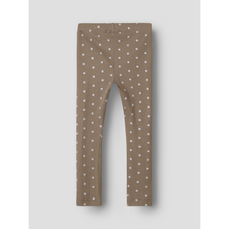 NAME IT Mini Lona x-slim leggings - Taupe Gray