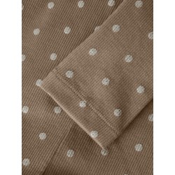 NAME IT Mini Lona x-slim leggings - Taupe Gray