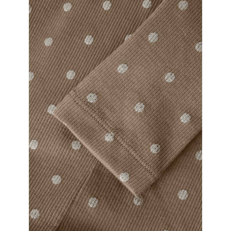 NAME IT Mini Lona x-slim leggings - Taupe Gray
