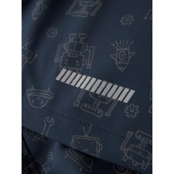 NAME IT Mini Alfa softshell jakke - Dark Sapphire ROBOT
