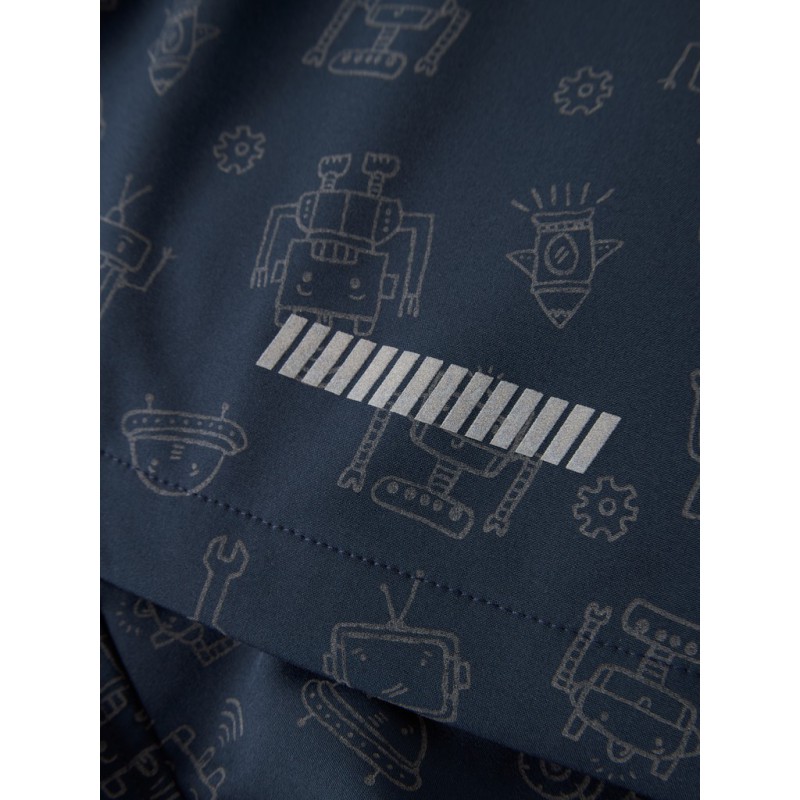 NAME IT Mini Alfa softshell jakke - Dark Sapphire ROBOT