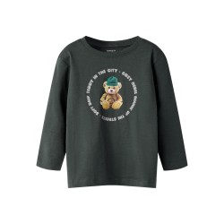 NAME IT Mini Voto langærmet bluse - Urban Chic TEDDY