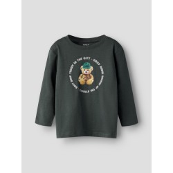 NAME IT Mini Voto langærmet bluse - Urban Chic TEDDY