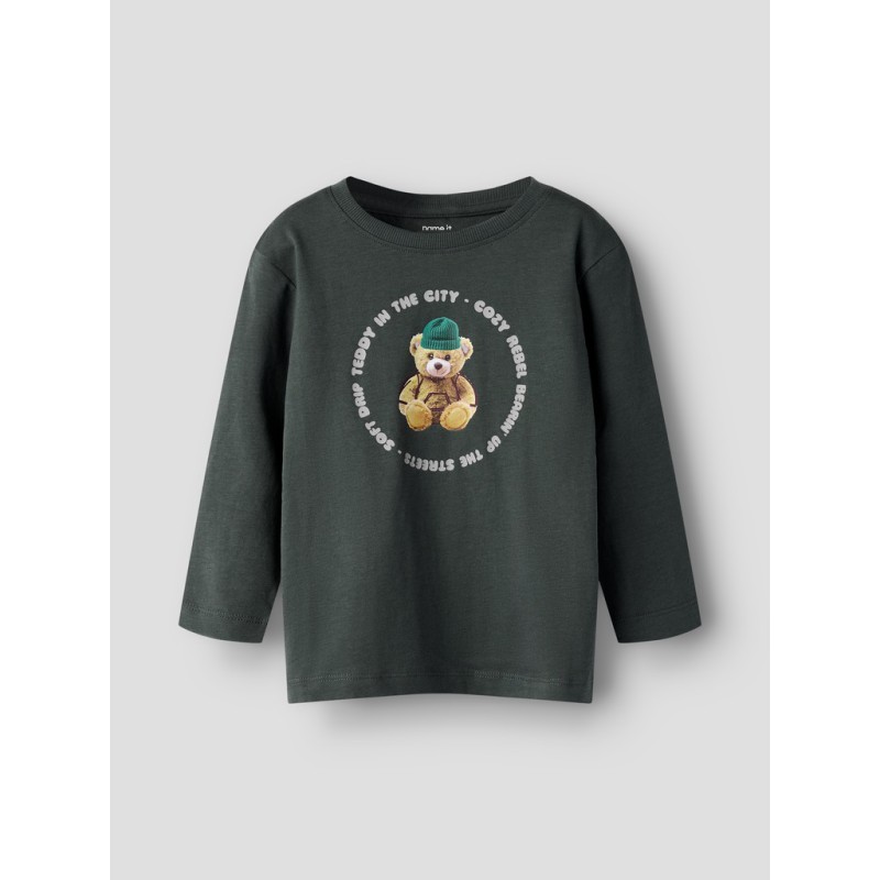 NAME IT Mini Voto langærmet bluse - Urban Chic TEDDY