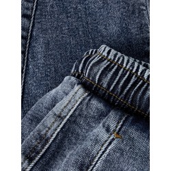NAME IT Mini Ben barrel denim jeans - Medium Blue Denim