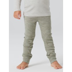 NAME IT MINI Wax uld rib leggings - Mulled Basil