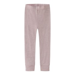 NAME IT MINI Wax uld rib leggings - Violet Ice