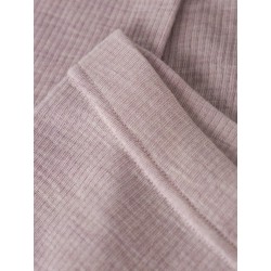NAME IT MINI Wax uld rib leggings - Violet Ice