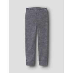 NAME IT MINI Wax uld rib leggings - Folkstone Gray