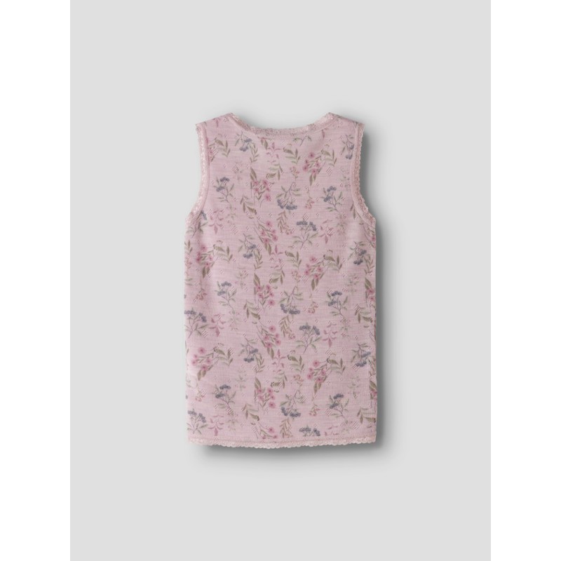NAME IT MINI Wang uld undertrøje - Violet Ice