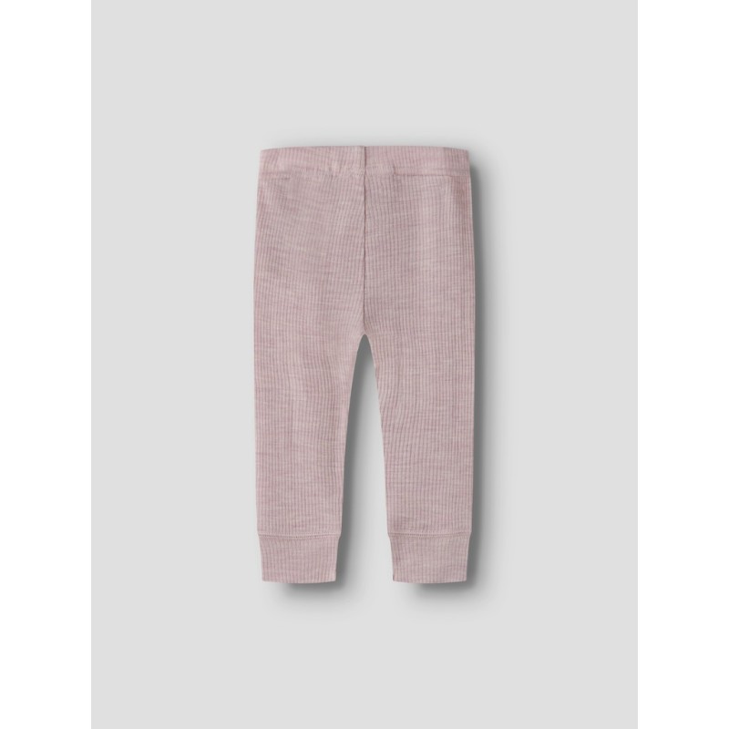 NAME IT Baby Wax Uld Leggings - Violet Ice