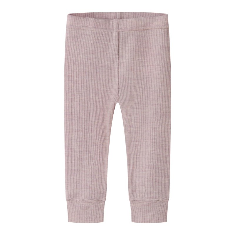 NAME IT Baby Wax Uld Leggings - Violet Ice