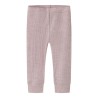 NAME IT Baby Wax Uld Leggings - Violet Ice