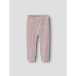 NAME IT Baby Wax Uld Leggings - Violet Ice