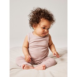 NAME IT Baby Wax Uld Leggings - Violet Ice