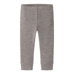 NAME IT Baby Wax Uld Leggings - Satellite