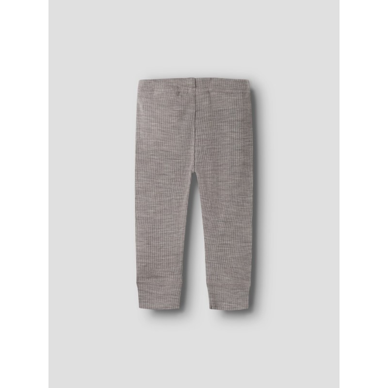 NAME IT Baby Wax Uld Leggings - Satellite