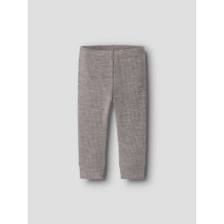 NAME IT Baby Wax Uld Leggings - Satellite