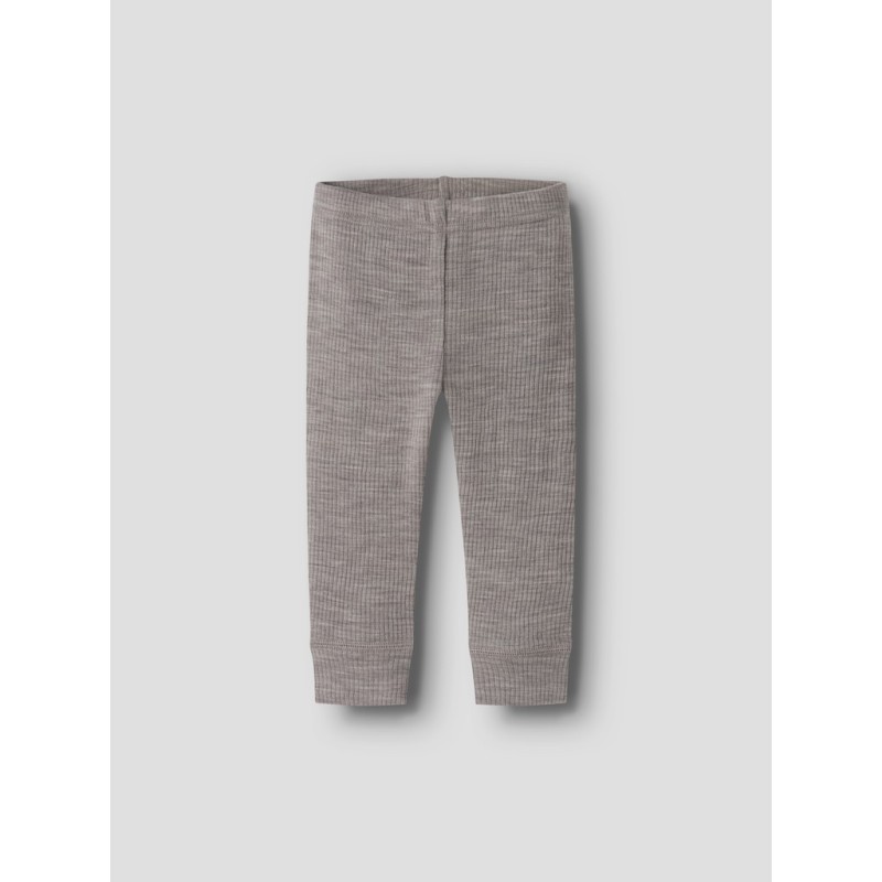 NAME IT Baby Wax Uld Leggings - Satellite