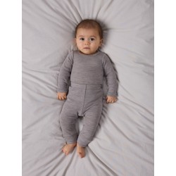 NAME IT Baby Wax Uld Leggings - Satellite