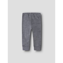 NAME IT Baby Wax Uld Leggings - Folkstone Gray