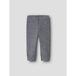 NAME IT Baby Wax Uld Leggings - Folkstone Gray