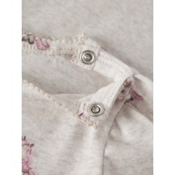 NAME IT Baby Laurie langærmet bodystocking - Peyote Melange