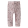 NAME IT Baby Wang uld leggings - Violet Ice