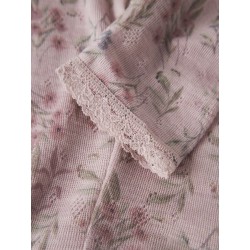 NAME IT Baby Wang uld leggings - Violet Ice