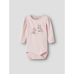 NAME IT Baby Laica langærmet bodystocking - Lotus