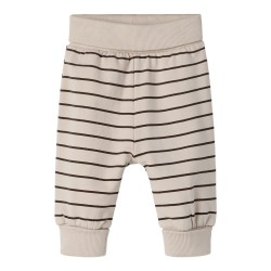 NAME IT Baby lannar sweatpants - Peyote